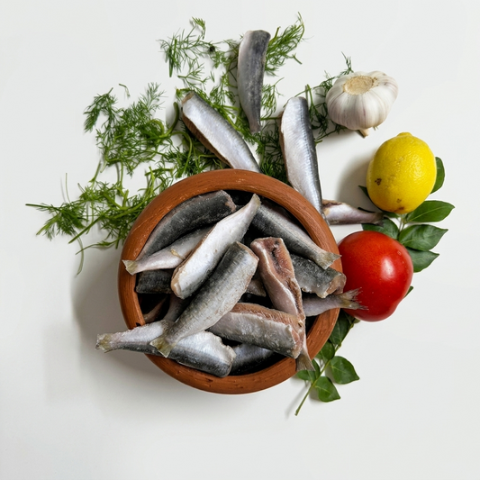 Premium Frozen Sardines (Cleaned & Headless)