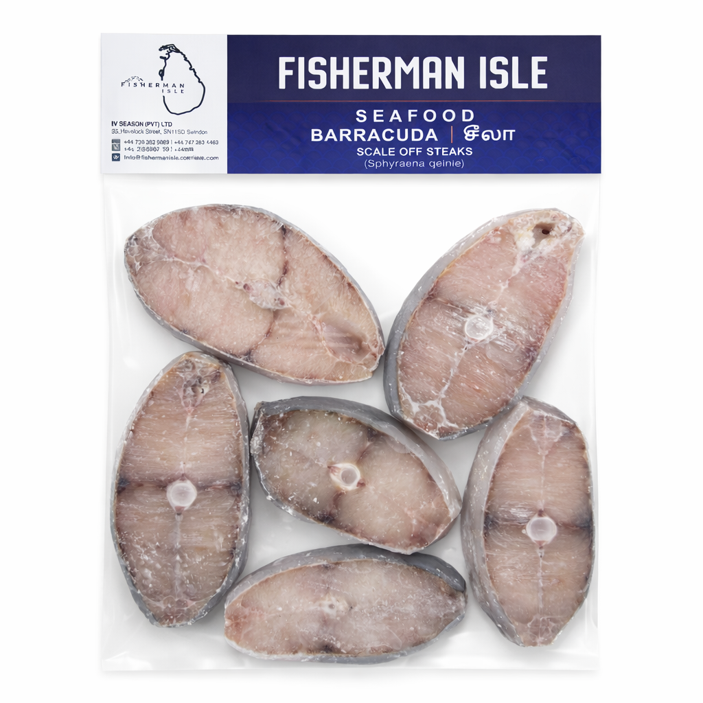 Premium Frozen Barracuda Steaks