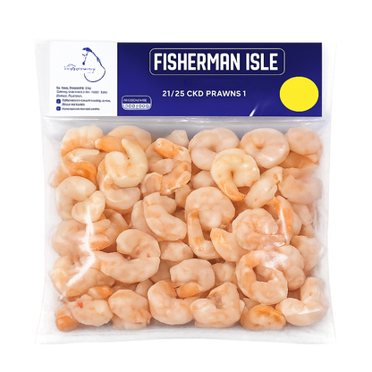 Premium Cooked (CKD) Frozen Prawns (Size 21/25)