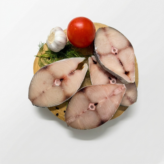 Premium Frozen Family King Fish Steaks