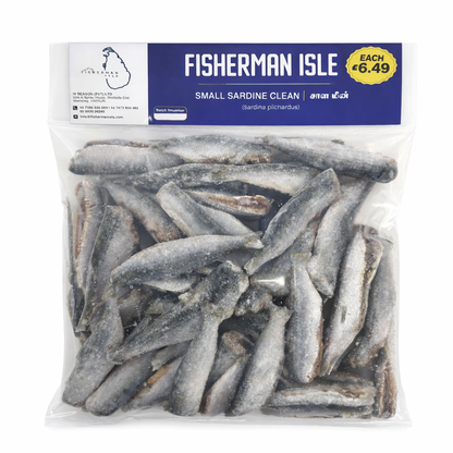 Premium Frozen Sardines (Cleaned & Headless)