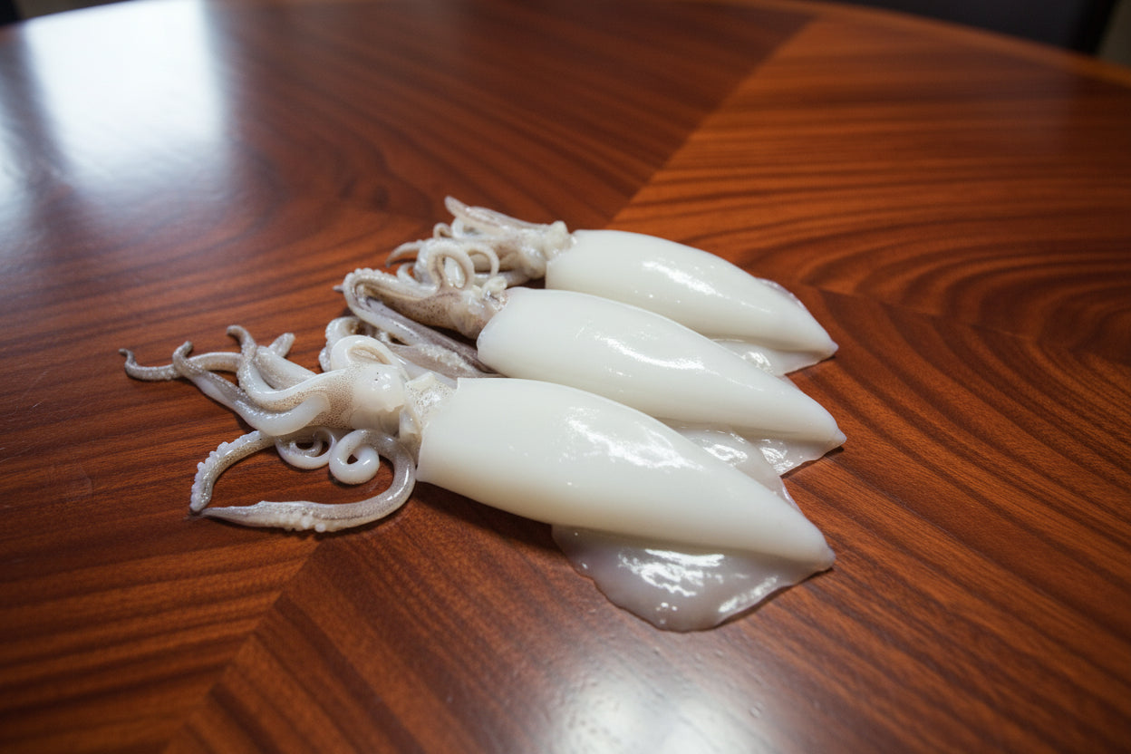 Premium Frozen Cleaned Squid